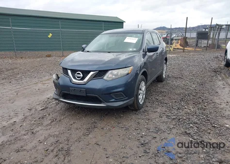 2016 Nissan Rogue S/Sl/Sv from USA, damaged, VIN KNMAT2MV3GP665392
